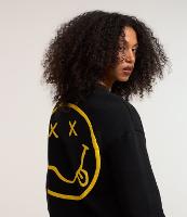 Blusão em Moletom com Forro Fleece e Estampa Frente e Costas Nirvana - 3