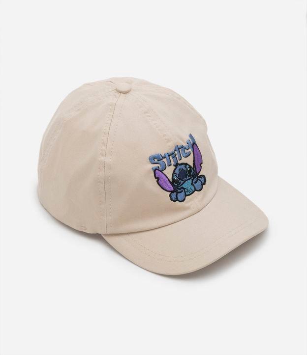 Boné Infantil com Bordado Frontal do Stitch - 1