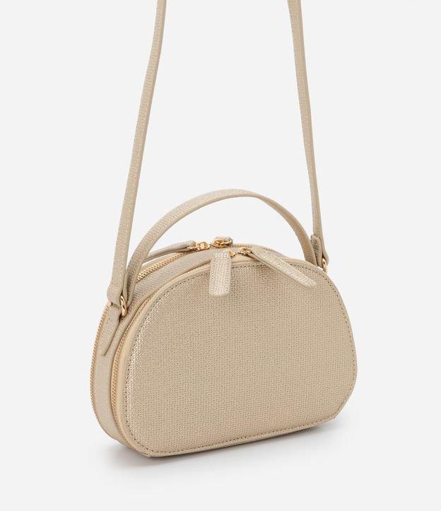 Bolsa Arredondada Transversal com Fechamento por Zíper - 1