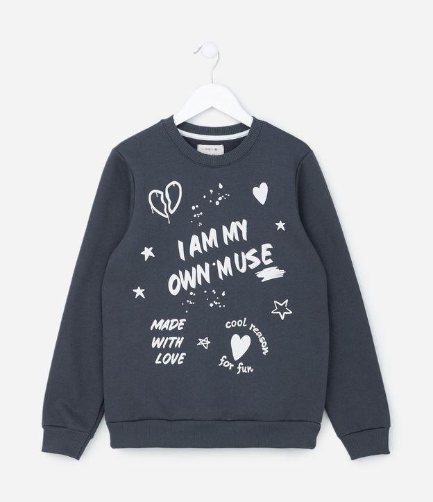 Blusão Infantil em Moletom Quentinho - Tam 5 A 14 Anos - 1