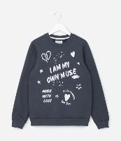 Blusão Infantil em Moletom Quentinho - Tam 5 A 14 Anos - 1