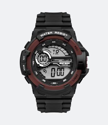 Relógio Mormaii Digital com Pulseira e Caixa em Borracha MO3660AC/8R