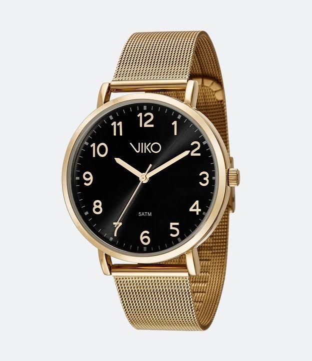 Viko Analógico Aço Dourado 32172GPMGDE5 - 1
