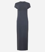 Vestido Longo em Algodão com Manga Curta - 1