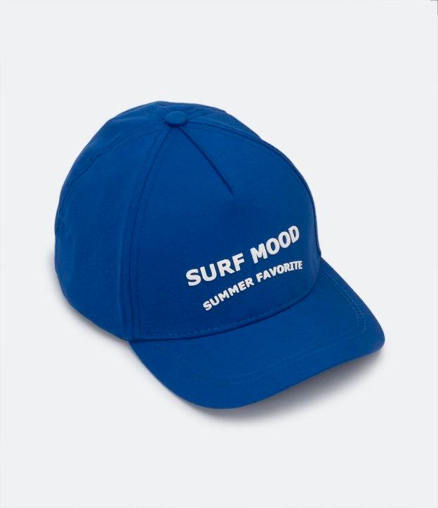 Boné Infantil em Sarja Estampa Surf Mood - Tam U - 1