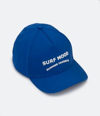 Boné Infantil em Sarja Estampa Surf Mood - Tam U