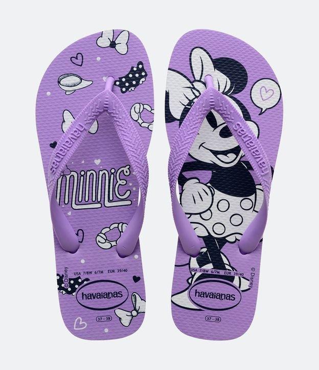 Chinelo Top Infantil com Estampa Minnie Havaianas - Tam 23/24 ao 31/32 - 1