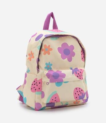 Mochila Infantil com Estampa de Frutinhas