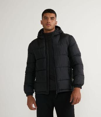 Jaqueta Puffer Esportiva com Bolsos com Zíper