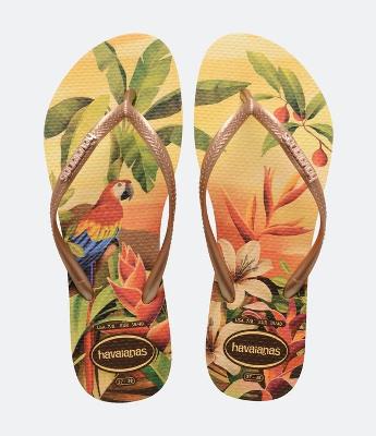 Chinelo Slim Tropical Havaianas