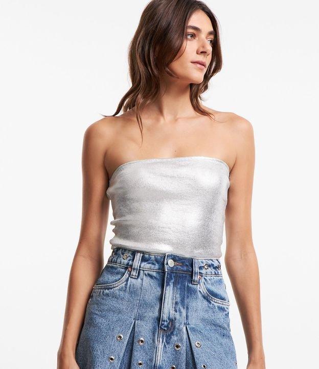 Blusa Tomara que Caia em Ribana Foil - 1