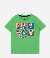 Camiseta Infantil com Estampa Super Mario - Tam 3 a 10 anos - 2