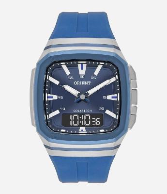 Relógio Orient Masculino Anadigi Solartech 