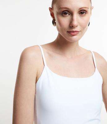 Regata Básica em Poliamida com Alcinha Fina