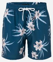 Bermuda em Microfibra com Cordão no Cós e Estampa Floral - 2