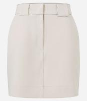 Saia Curta Alfaiataria com Passantes Diferenciados no Cós - 1