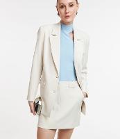 Saia Curta Alfaiataria com Passantes Diferenciados no Cós - 2