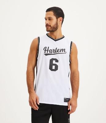 Regata Esportiva de Basquete com Textura e Estampa Harlem 6