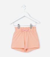 Short Clochard Infantil em Algodão com Brilhinhos - Tam 1 a 5 anos - 1