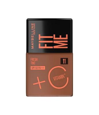 Base Liquida Maybelline NY Fit Me Fresh Tint com Vitamina C e FPS50