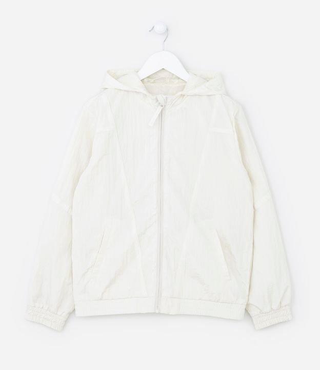 Jaqueta Infantil Corta-Vento com Capuz - Tam 05 a 14 Anos - 1