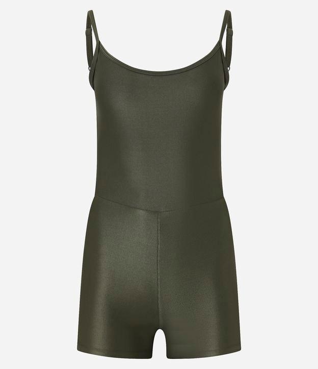 Macaquinho Esportivo Canelado em Poliamida - 1