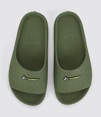 Chinelo Slide Drip Texturizado e com Etiqueta Rider