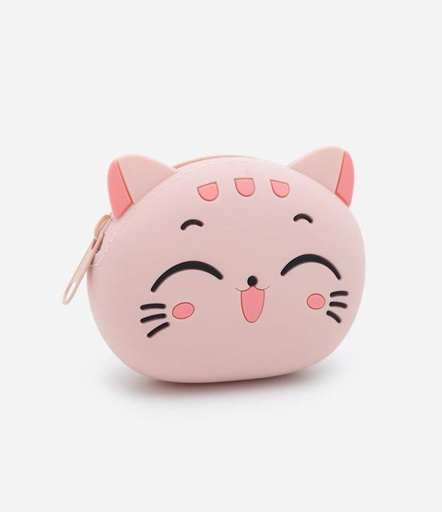 Nécessaire Porta Moeda em Formato de Gatinho - 1