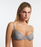 Sutiã Sem Bojo Com Aro em Laise Floral - 1