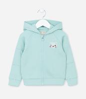 Jaqueta Infantil em Moletom com Bordadinho - Tam 1 A 5 Anos - 1