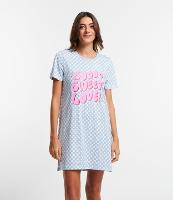 Camisola Curta em Algodão com Estampa Xadrez - 1