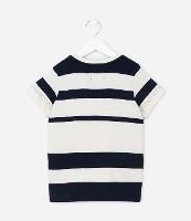 Camiseta Infantil com Estampa de Bloco de Cores - Tam 5 a 14 anos - 1