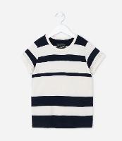 Camiseta Infantil com Estampa de Bloco de Cores - Tam 5 a 14 anos - 2