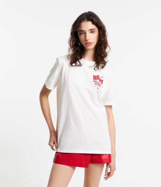 Camiseta Manga Curta em Algodão com Estampa High School Musical - 1