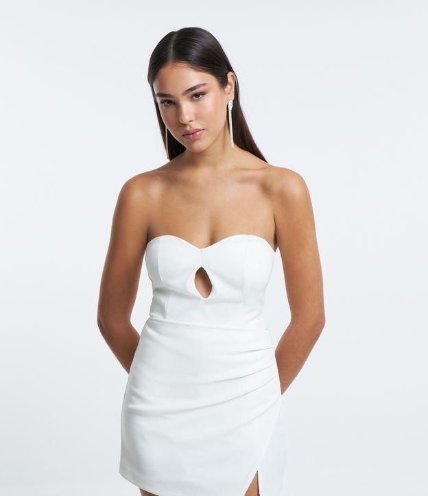 Body Tomara Que Caia em Crepe com Abertura - 1