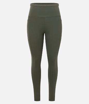 Calça Legging Esportiva em Poliamida com Cós Texturizado