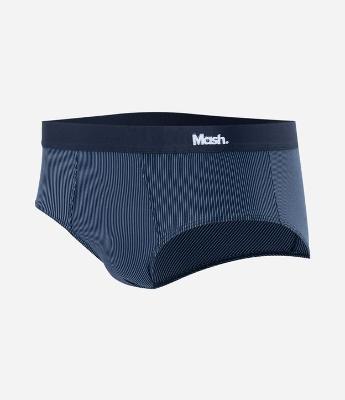 Cueca Boxer em Microfibra com Listras Verticais