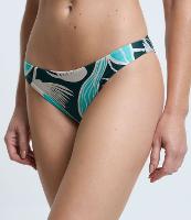 Biquíni Calcinha Básica em Microfibra com Estampa Folhagem - 1