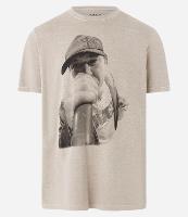 Camiseta Boxy em Algodão Estampa Chorão Charlie Brown Jr - 1