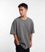 Camiseta Manga Curta em Moletinho - 1