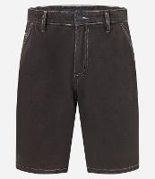 Bermuda Slim em Sarja com Pespontos Contrastantes e Laterais Triplas - 2