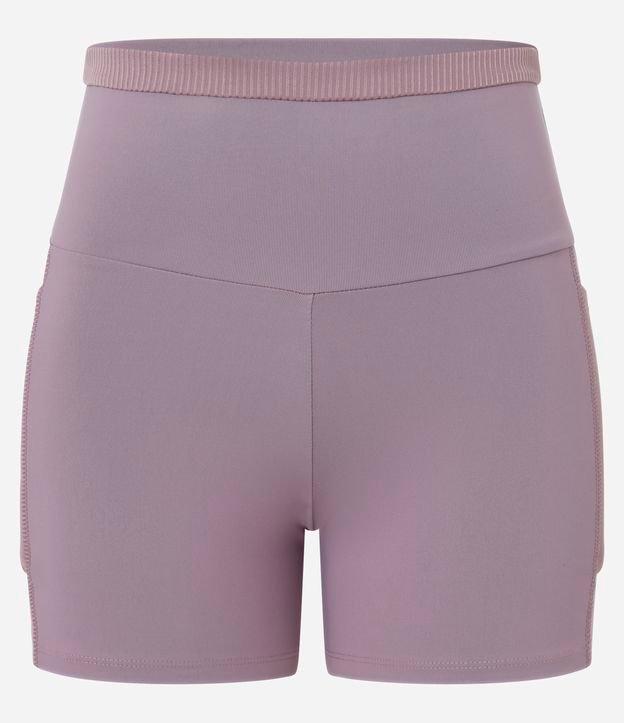 Bermuda Esportiva em Microfibra com Cós Dobrado com Textura - 1