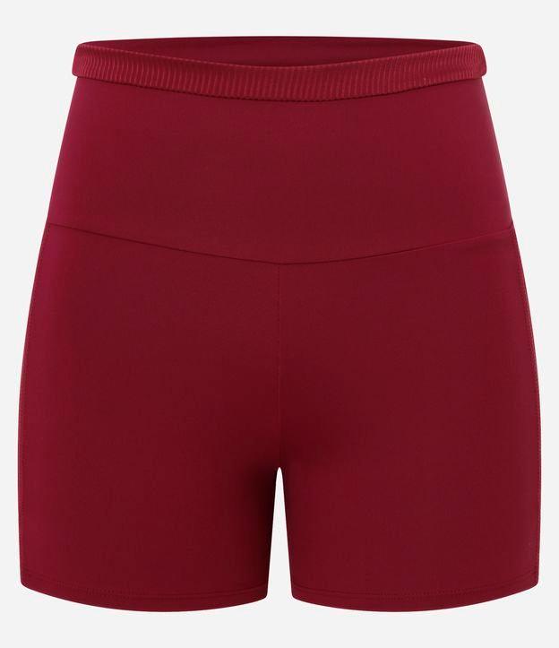 Bermuda Esportiva em Microfibra com Cós Dobrado com Textura - 1