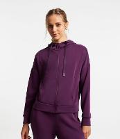 Jaqueta Esportiva com Capuz e Recortes - 1