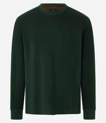 Blusão em Algodão com Punho Ajustado