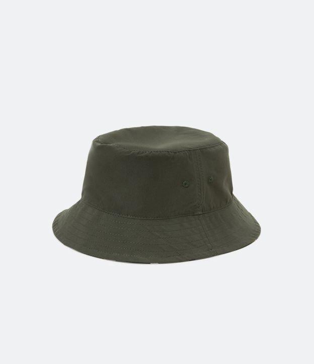 Chapéu Bucket Dupla Face com Estampa Camuflada - 1