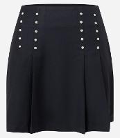 Saia Curta em Alfaiataria com Pregas e Tachas - 2