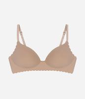 Sutiã Base com Bojo em Microfibra com Borda Nuvem - 2