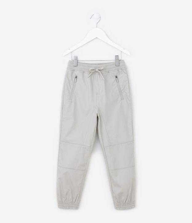 Calça Jogger Infantil com Recortes - Tam 5 a 14 anos - 1