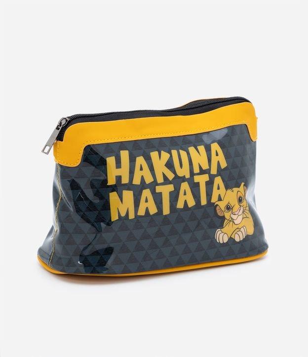 Nécessaire Trapézio com Estampa Hakuna Matata - 1